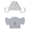 C1134 Шапка 2бр Stars And Koalas Сив 0 6м 43см Bebetto