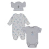 Z1031 K Kt 3r Stars And Koalas Szürke 3 6hó 68cm Bebetto