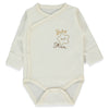 T4042 Боди Д.р. Be Kind Dark Ecru 0 1m Bebetto