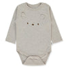 T4044 Боди Д.р. Be Kind Beige Melange 18 24m Bebetto
