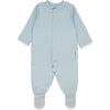 T4072 Гащеризон Organic Sleepy Sheepy Blue 0 3m Bebetto