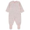 T4072 Overall Organic Sleepy Sheepy Pink 9 12h Bebetto