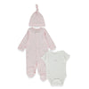 Z1073 К Кт 3ч Organic Sleepy Sheepy Pink 3 6m Bebetto