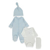 Z1075 K kt 4h Organic Sleepy Sheepy Blue Premat Bebetto