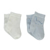 S687 Чорапи 2 Чифта Бял+син Дино 0 6m Bebetto