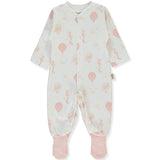 T4037 Bebetto Organic Born With Love ekrü overál 6-9 hó