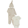 Z1059 К Кт 3ч Organic Born With Love Beige 1 3m Bebetto