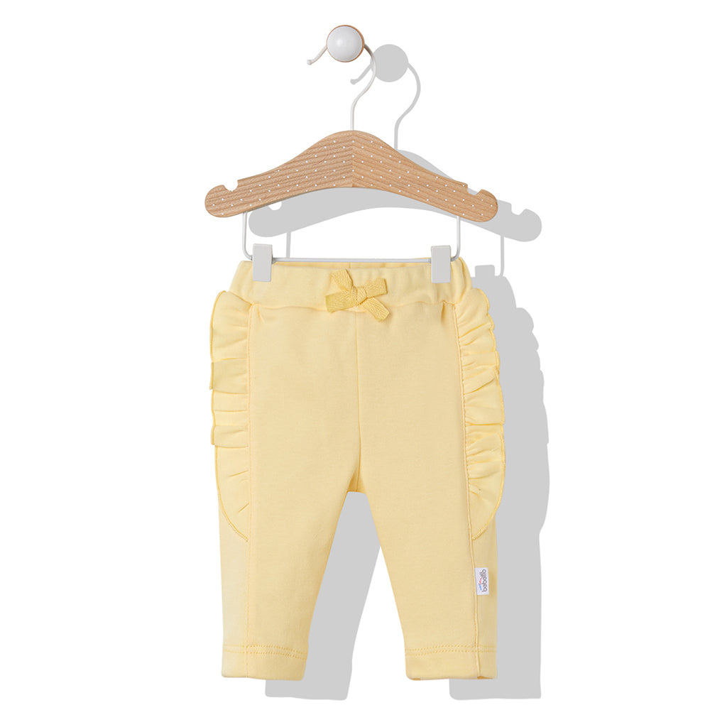 Pantaloni Chubby Colors galbeni, 86 cm