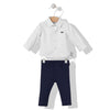 K3685 K Kt 2 db. Butik Sötétkék 92cm Bebetto