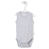 T3003 Боди Потник Stars Сив 24 36m 98cm Bebetto