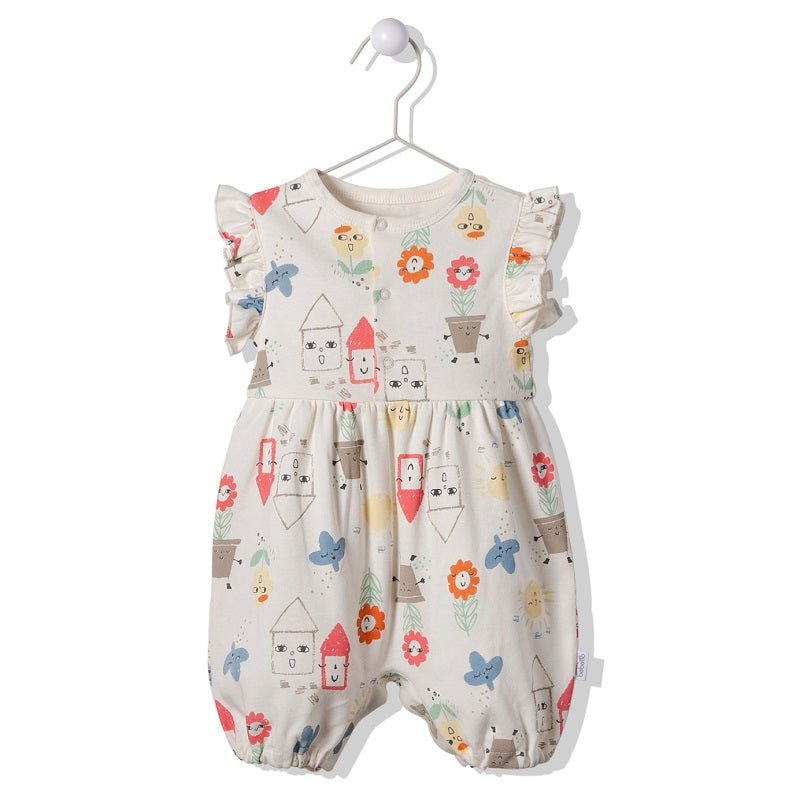 T3074 Гащеризон Jolly Good Екрю 12 18m 86cm Bebetto