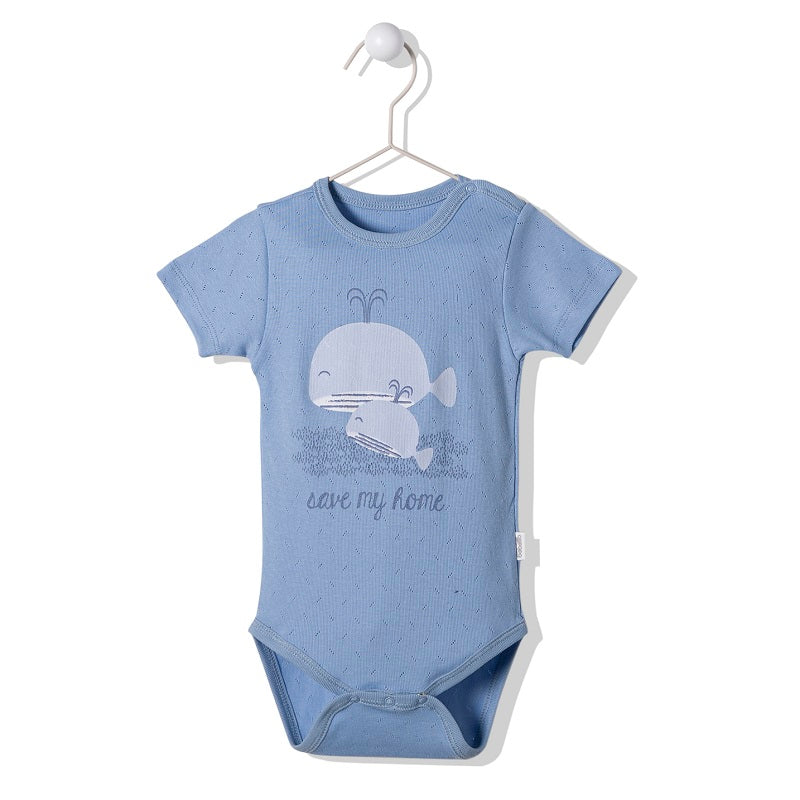 Body T3133 Albastru Viu 18-24M/92Cm