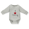 Body T3307 cu imprimeu Mumdad/23 Gri 1-3M/62Cm