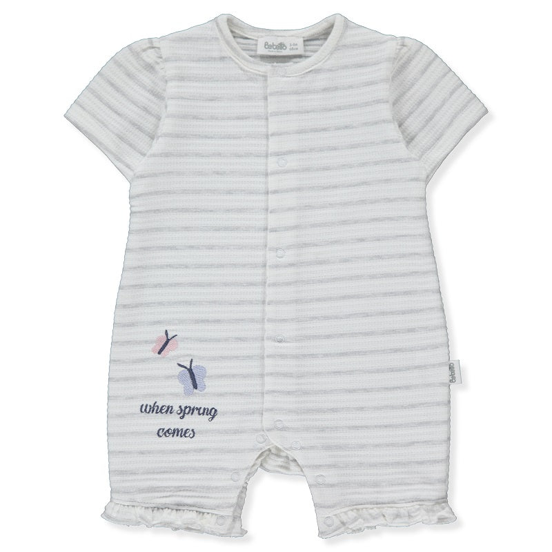 K4323 Bebetto Comfort Day overál ekrü 12-18 hó 86cm