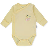 T3404 Body Hosszú ujjú Happy Garden Sárga 0 1hó 56cm Bebetto