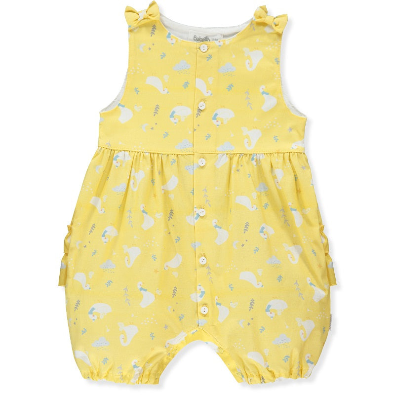 K4311 Kind Duck kezeslábas, sárga, 6-9 hó, 74 cm, Bebetto
