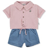 K4269 K K.t. 2 db Bee Happy Dusty Rose 18-24hó 92cm Bebetto