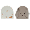 C1194 Шапка 2 Бр. Baby Carrot 0 6m 43cm Brown Bebetto