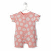 T3044 Гащеризон Cute Daisy Розов 12-18M/86Cm --- BebeMama
