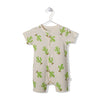T3046 Гащеризон Cute Cactus Екрю 12-18M/86Cm --- BebeMama