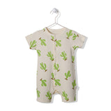 T3046 Гащеризон Cute Cactus Екрю 12-18M/86Cm --- BebeMama