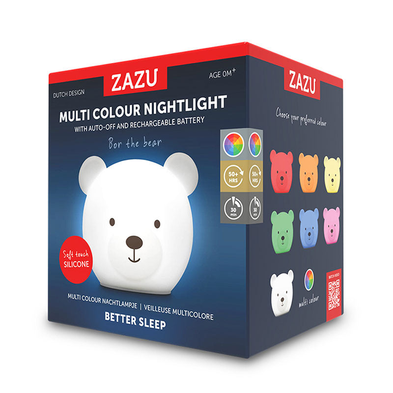 Zazu Bor 01 Éjszakai Lámpa Bor Bear