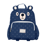 8746 Раница Памучна 25x30x13 Cm Orso Синьо Мече Nuvita