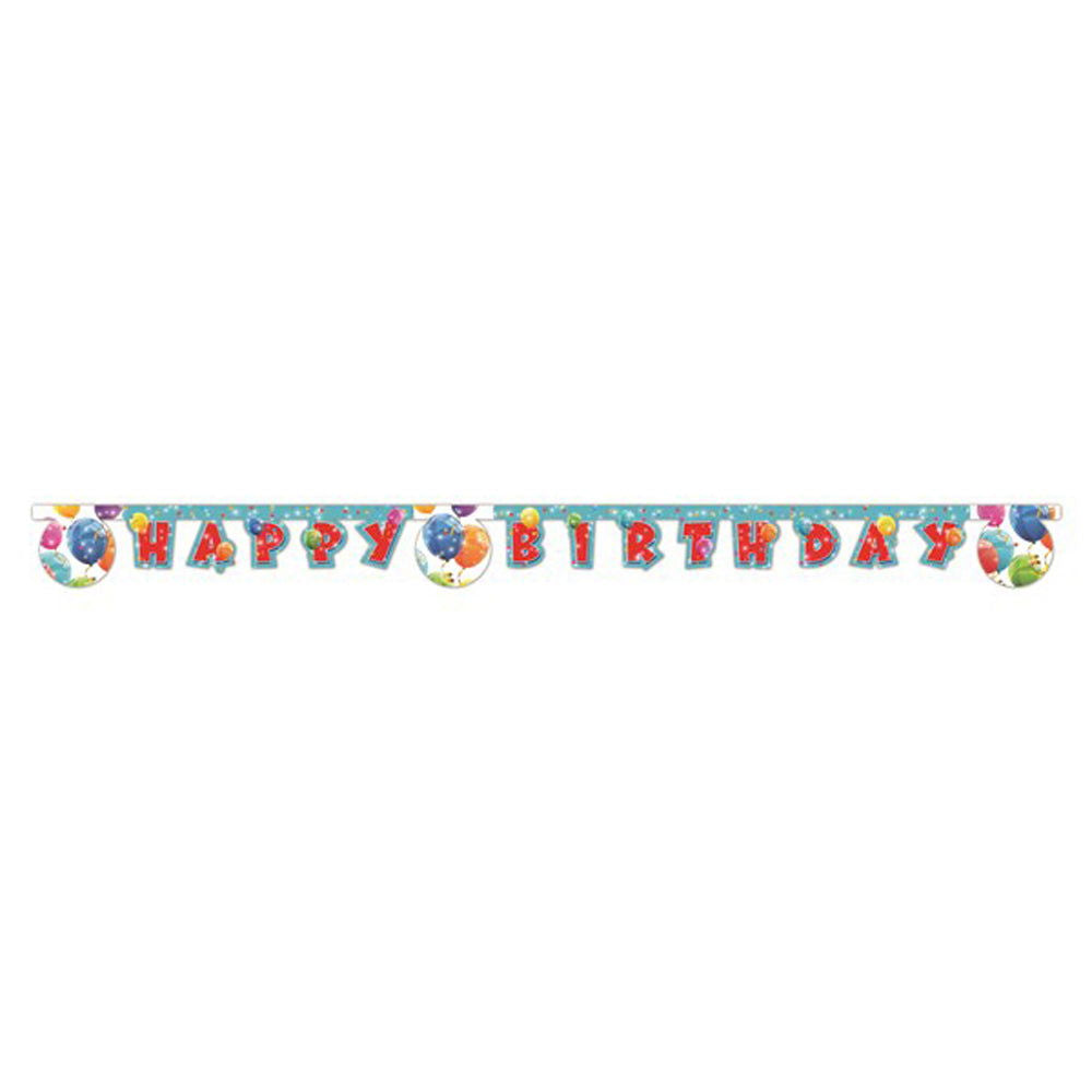 88155 Трансперант Happy Birthday Искрящ --- BebeMama