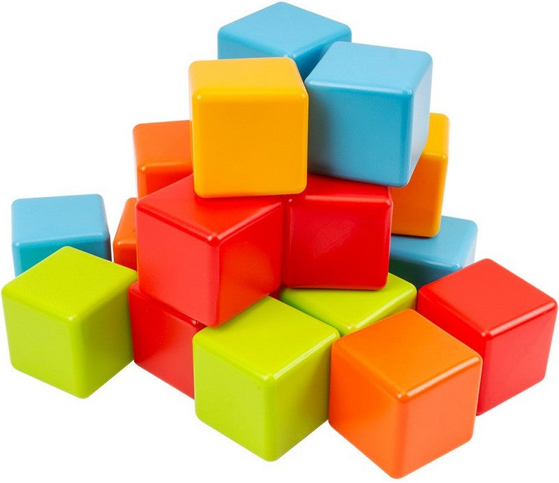 Cuburi multicolore 29X12X12 cm 20 bucăți
