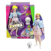 Barbie Extra Ívelt Testalkatú Baba Csillogó Külsővel Mattel