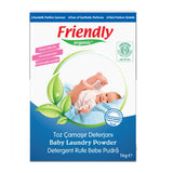 Органичен Прах За Пране За Бебешки Дрехи, 1кг Friendly Organic