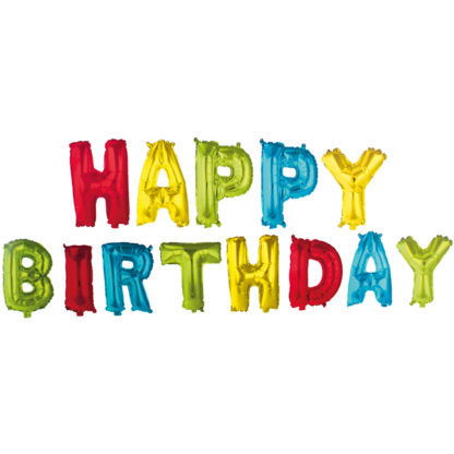 89652 Балон Фолио Happy Birthday --- BebeMama