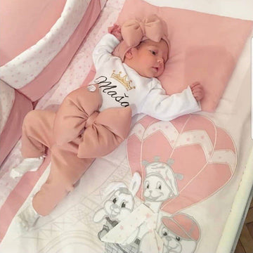 8Ч. Луксозен Спален К-Т Bambino Casa Paris Rosa -  -  - BebeMama