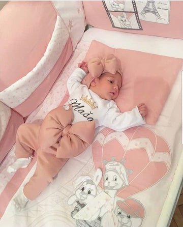 8Ч. Луксозен Спален К-Т Bambino Casa Paris Rosa -  -  - BebeMama