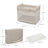 Kinderkraft Moon Dream Бебешка Кошара Beige