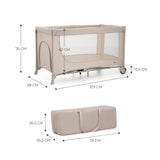 Kinderkraft Joy Simple 2 Бебешка Кошара Beige