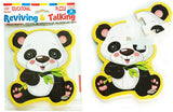 Puzzle bulgar cu panda, vorbitor și narator, 6 piese, dimensiuni 16x13, cu realitate augmentată în 16 limbi, fabricat din spumă EVA