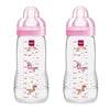 Шише Easy Active Bottle 330ml 2бр Розов Mam