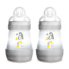 Шише Easy S. Anti Colic Bottle 160ml 2бр Екрю Mam