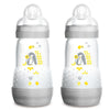 Easy S. Anti Colic cumisüveg 260ml 2db Szürke Mam