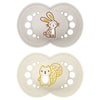 Залъгалки Original Nature Matt Unisex 6m+ 2pk Mam