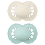 Залъгалки Original Nature Plain Matt Uni 0m+ 2бр Mam