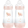 Easy Start cumisüveg, rózsaszín, 260 ml, 2 db, Mam