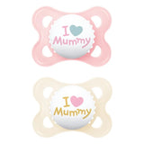 MAM Original Rózsaszín Cumi Mama 2-6 hónap 2db