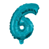 Balon folie N6 Albastru