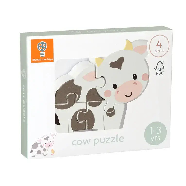Puzzle din lemn Vacă (Fsc®)