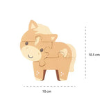 Puzzle din lemn Ponei (Fsc®)