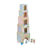 Cuburi din lemn stivuibile - Peter Rabbit (Fsc®)