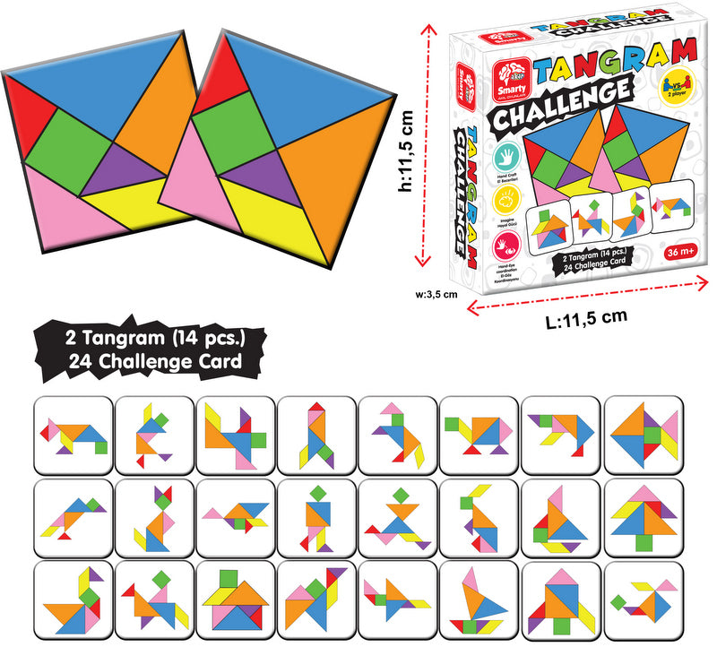 Provocarea Tangram 12X4X12