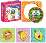 Vorbire și povestire în bulgară, sortator de puzzle-uri, găsește potrivirea fructelor, 24 el., 12 modele cu dimensiuni 12x12, cu realitate augmentată în 16 limbi, din spumă EVA 12x5x12